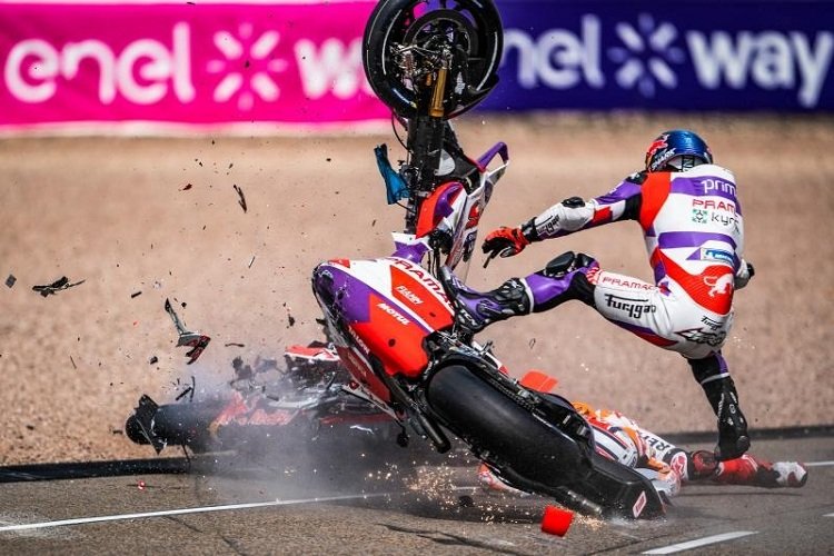 Crash Marquez-Zarco, Liqui Moly Motorrad Grand Prix Deutschland