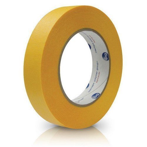 Băng keo giấy màu vàng DELFIN, KT: 5mm x 20m, lốc gồm 6 cuộn