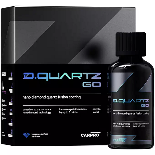 CarPro DQUARTZ GO 50 ml | Dung dịch phủ ceramic nano‑diamond cao cấp 2 CarPro DQUARTZ GO 50 ml | Dung dịch phủ ceramic nano‑diamond cao cấp - Ảnh 2