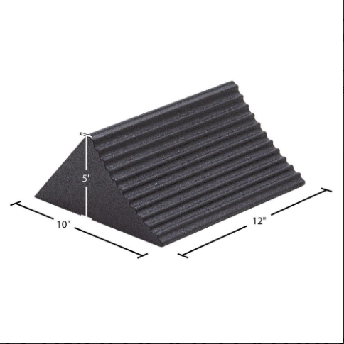 RACE RAMPS Racer Wheel Chock 5 inch | Gờ cao su chặn bánh xe ô tô 2 RACE RAMPS Racer Wheel Chock 5 inch | Gờ cao su chặn bánh xe ô tô - Ảnh 2