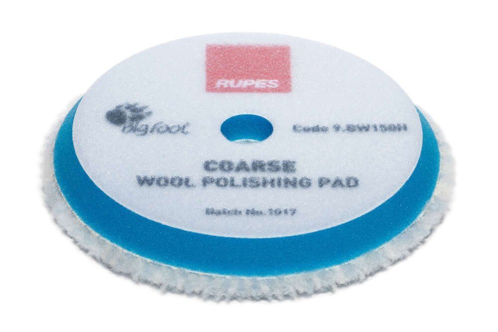 RUPES Coarse Wool Pad Ø 130/145mm | Phớt lông cừu đánh bóng 5 inch (thô)