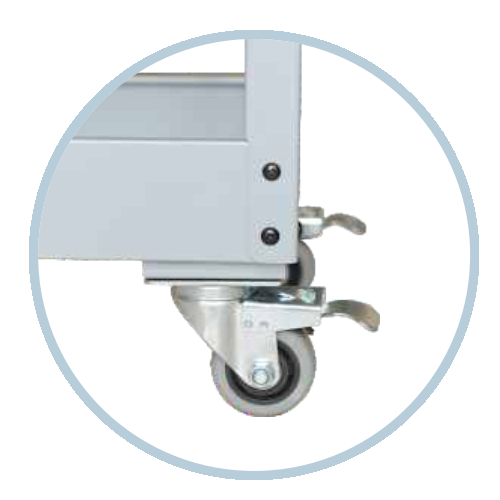 FYTECH FY903B | Xe đẩy dụng cụ 3 tầng 4 FYTECH FY903B | Xe đẩy dụng cụ 3 tầng - Ảnh 4