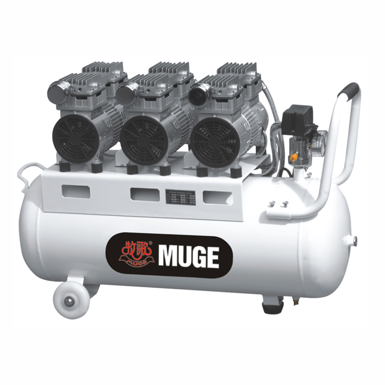 MUGEN Aluminum OF 150 lít | Máy nén khí không dầu giảm âm